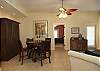 Lower level living area