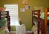 2 twin bunk beds that will sleep 4