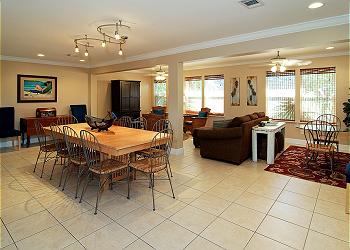Main Dining Area Located on Second Floor ~ Seagrove Beach, FL