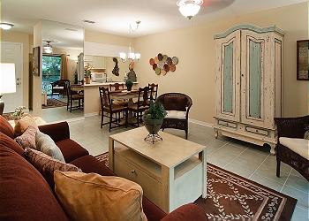 Overview of Living Area ~ Seagrove Beach, FL