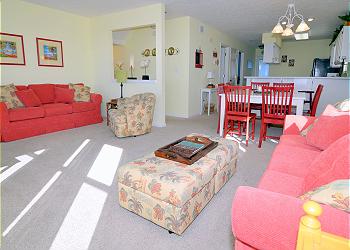 Overview of Living Room and Dining Room