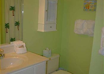 Bunk room bath