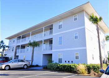 Front View of Beachside Villa ~ Seagrove Beach, FL
