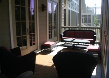Cypress Haven Back Porch