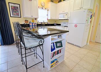 Kitchen with eating area