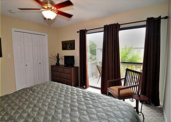 King Bedroom with Balcony ~ Seagrove Beach, FL