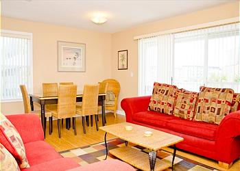 Living Room and Dining Area ~ Seagrove Beach, FL