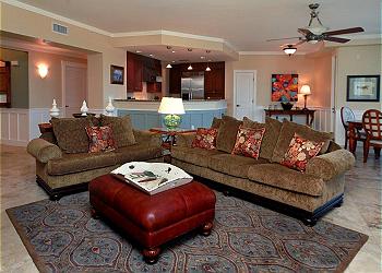 Living Area - The Crossings C-105 - Watersound, FL