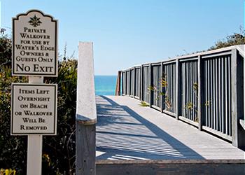 Guest Beach Access at Water\