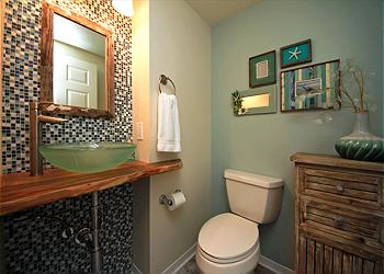 Lower Level Bath ~ Santa Rosa Beach, FL