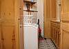 Full laundry room with half bath