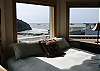 Sleep like a Queen and King in this panoramic bed nook. Views in all directions.