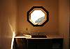 Private was make up and wash room with view of Trinidad Head.