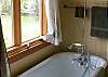 Bathroom with clawfoot tub