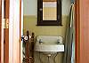 Bathroom with clawfoot tub