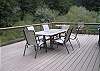 Plenty of outdoor seating on new deck. Listen to nature - very private
