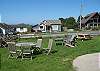 Really nice gardens, yard, and ocean views on the manicured grounds.  Fun space for entertaining, playing frisbee or with your kids or dog, or just relaxing in the hot tub.  Plenty of tables for a picnic too, with a big BBQ!