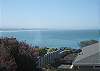 Nice ocean views and a lovely garden &amp; yard below.  You can see almost 50 miles down the coast to Mendocino on a clear day!  And don't forget the migrating whales...