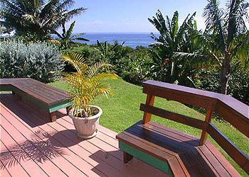 Kauai House rental - Exterior Photo - Back Deck View
