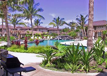 Waikoloa Beach Condominium rental - Exterior Photo - BBQ Area