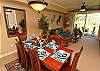 Waikoloa Beach Condominium rental - Interior Photo - Dining & Living Area