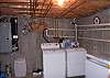 Washer and dryer on lower level