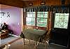 Dining nook off the kitchen for 2