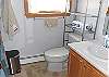 Upper level Full bath with tub and shower
