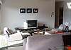 Living room with TV