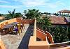Roof top Terrace table and chairs. Enjoy the sunset in style! Only at Casa Tortuga vacation rental house at Hermosa Palms in Playa Hermosa, Puntarenas, Costa Ricav