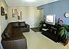 Beautiful decoration of the living area at Costa Linda 3-20 vacation rental condominium Jaco Costa Rica