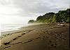 Playa Hermosa looking north in the afternoon, great beach for surfing and a beautiful walk on its soft sand