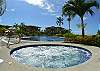 One of the two Jacuzzis and pools at Los Suenos Del Mar community, available to our vacation rental condo clients