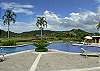 One of the two Jacuzzis and pools at Los Suenos Del Mar community, available to our vacation rental condo clients