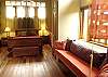 This is the Measter Bedroom with a King bed, TV, DVD player, AC, closet and bathroom at Sonidos del Mar, Vacation Rental, Jaco Costa Rica.