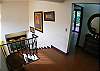 Upstairs hall  at La Flor Rustico beachfront vacation rental in Jaco, Costa Rica