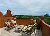 Panoramic ocean view from rooftop terrace at Villa Oceana luxury vacation rental in Esterillos, half way between Jaco and Manuel Antonio