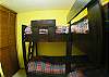 Two pairs of bunk beds with closet at Costa Linda 3-20 vacation rental condominium Jaco Costa Rica