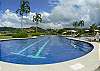 One of the two Jacuzzis and pools at Los Suenos Del Mar community, available to our vacation rental condo clients