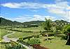 Common gardens at Los Suenos Del Mar community, Playa Herradura, Costa Rica