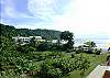 View from patio at MarArena beachfront vacation rental penthouse condo in Jaco, Costa Rica