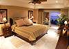 Master Bedroom with King bed at Vista Mar 5C oceanview vacation rental condo in Jaco downtown.