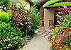 Guesthouse exterior at Casa Milagro beachfront vacation rental home in Jaco, Costa Rica