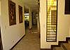 This is the entrance to the house at Casa La Ostra vacation rental house in the exclusive Hermosa Palms beachfront gated community, Playa Hermosa, Costa Rica