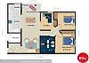  Condominium rental - FloorPlan Photo - Floor Plan