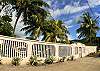 View from the beach of Casa Milagro vacation rental villa in Jaco, Costa Rica