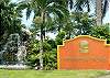 Entrance to Hermosa Palms gated community, home of our Casa McDermott vacation rental house in Playa Hermosa, Costa Rica.