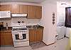 Kitchen and Laundry at Costa Linda vacation rental condominiums in Jaco, walking distance to the beach.