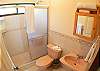 Shared bathroom for Bedrooms 3 and 4 at Casa de Somers beachfront vacation rental in Esterillos, Costa Rica, near Jaco and Manuel Antonio