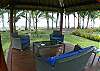 Gazebo at the beach club at Hermosa Palms gated community, part of the amenities at Casa McDermott, Playa Hermosa, Costa Rica